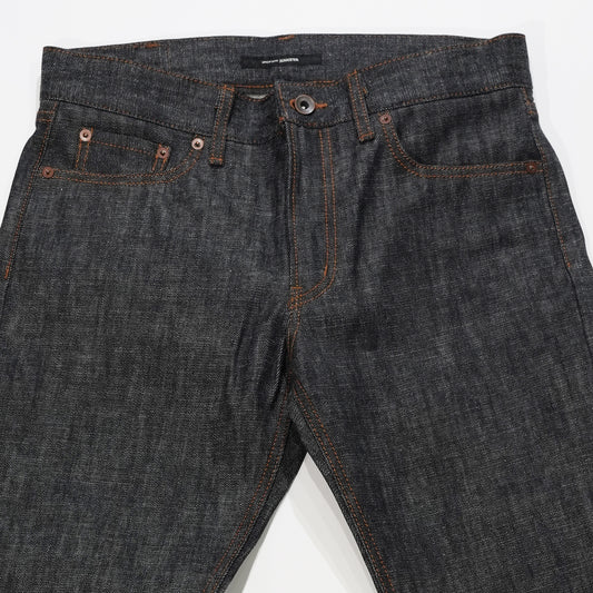 802 Slim Straight denim 14oz (Non Wash) Made in Japan (KJ-302) Puro スリムストレート jeans セルヴィッチデニム 日本製 岡山デニム