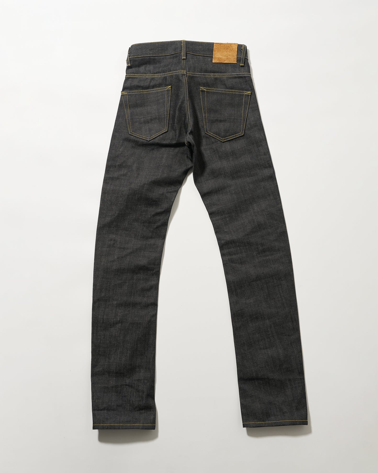 2nd (セカンドモデル) 14oz スリムストレートジーンズ（ループレングス) リジット(未洗い) デニム jeans 日本製 岡山デニム Made in OKAYAMA