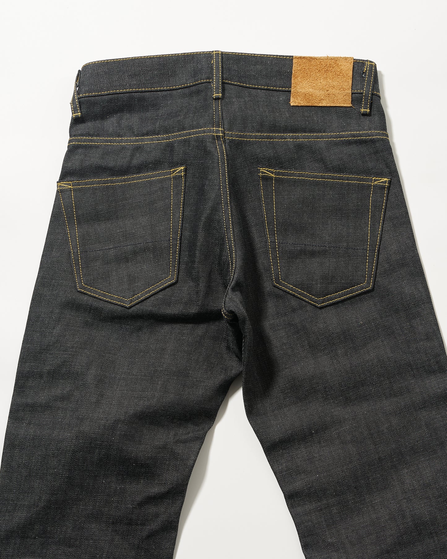 2nd (セカンドモデル) 14oz スリムストレートジーンズ（ループレングス) リジット(未洗い) デニム jeans 日本製 岡山デニム Made in OKAYAMA