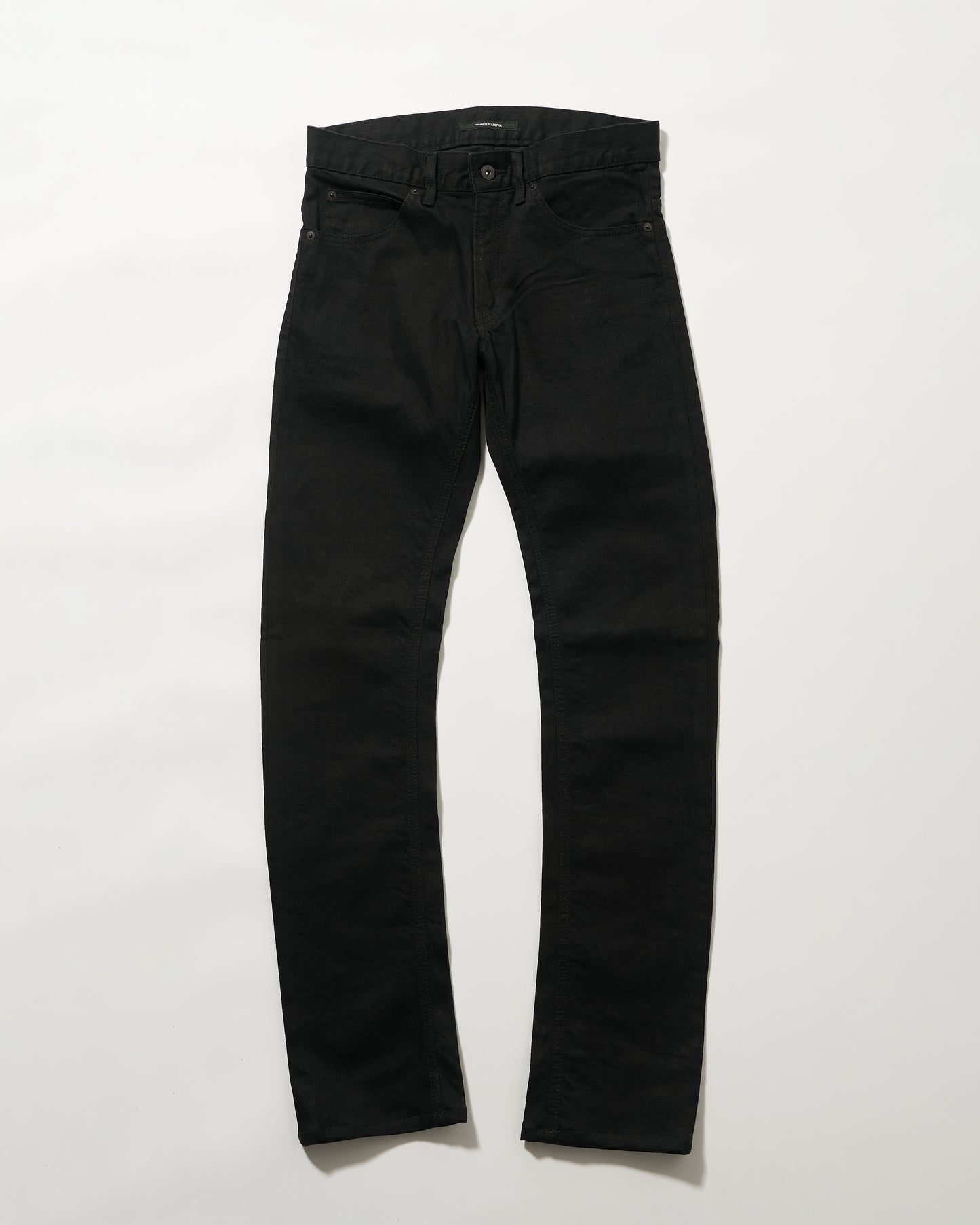 2nd (セカンドモデル) BLACK 12oz スリムストレート ストレッチジーンズ（ループレングス) ワンウォッシュ  jeans 日本製 岡山デニム Made in OKAYAMA