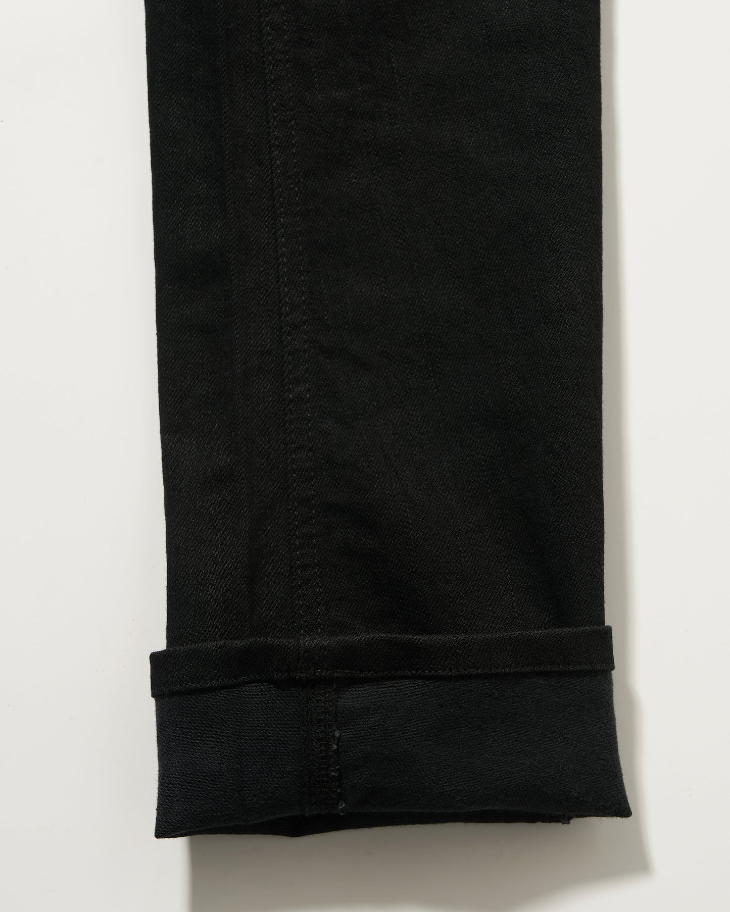 2nd (セカンドモデル) BLACK 12oz スリムストレート ストレッチジーンズ（ループレングス) ワンウォッシュ  jeans 日本製 岡山デニム Made in OKAYAMA