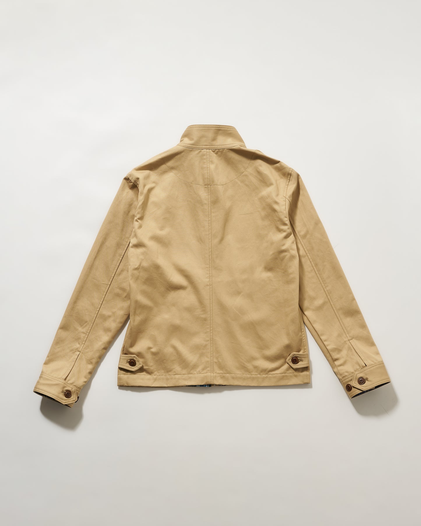 アウター スイングメンズ ブルゾン 超撥水ツイル素材　日本製 岡山デニム Made in OKAYAMA