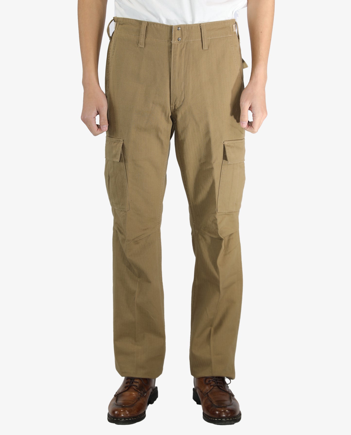 ヘリンボン カーゴパンツ 日本製 岡山デニム Made in OKAYAMA