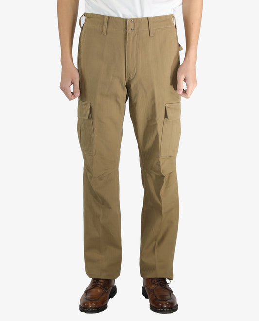 ヘリンボン カーゴパンツ 日本製 岡山デニム Made in OKAYAMA