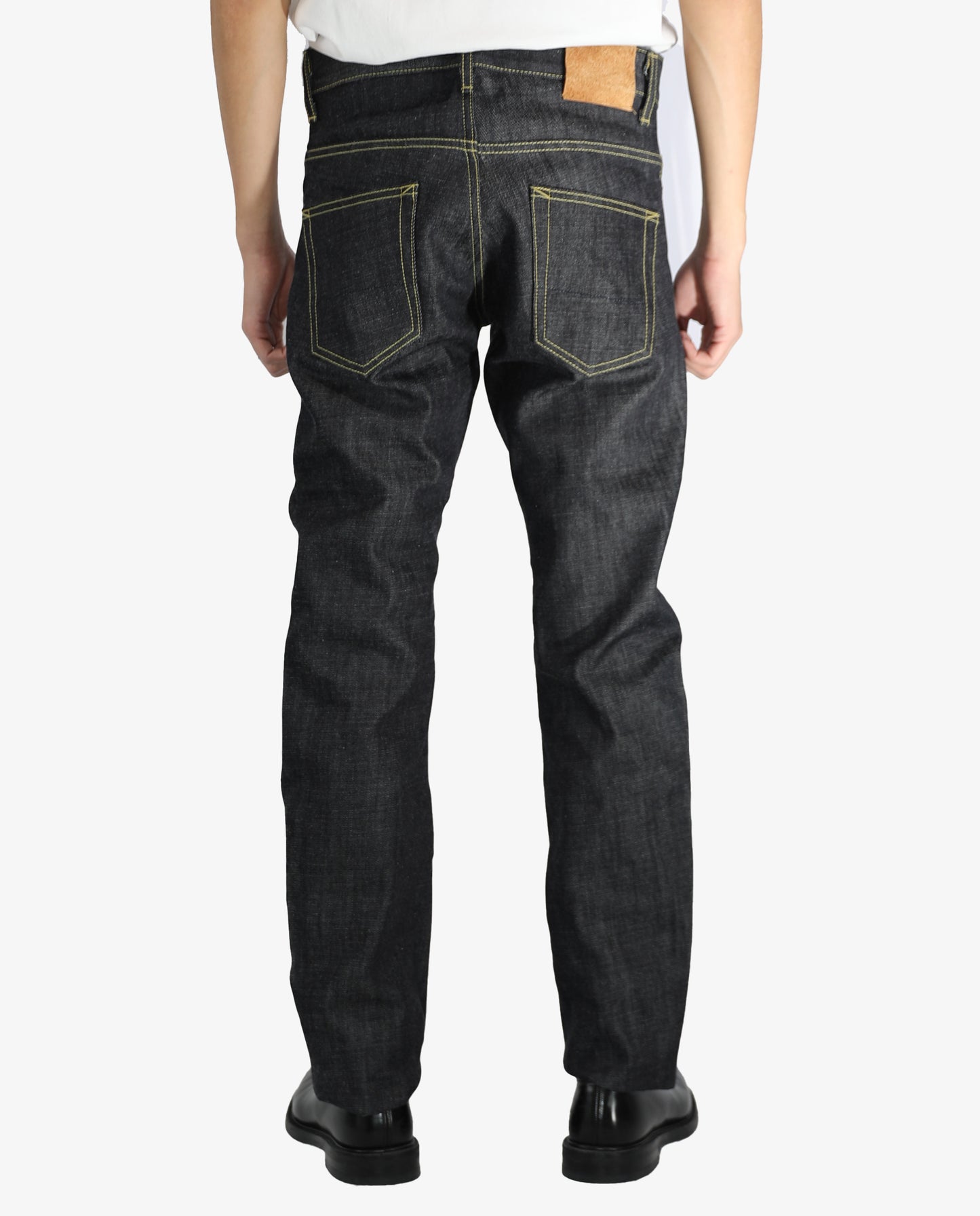 2nd (セカンドモデル) 14oz スリムストレートジーンズ（ループレングス) リジット(未洗い) デニム jeans 日本製 岡山デニム Made in OKAYAMA