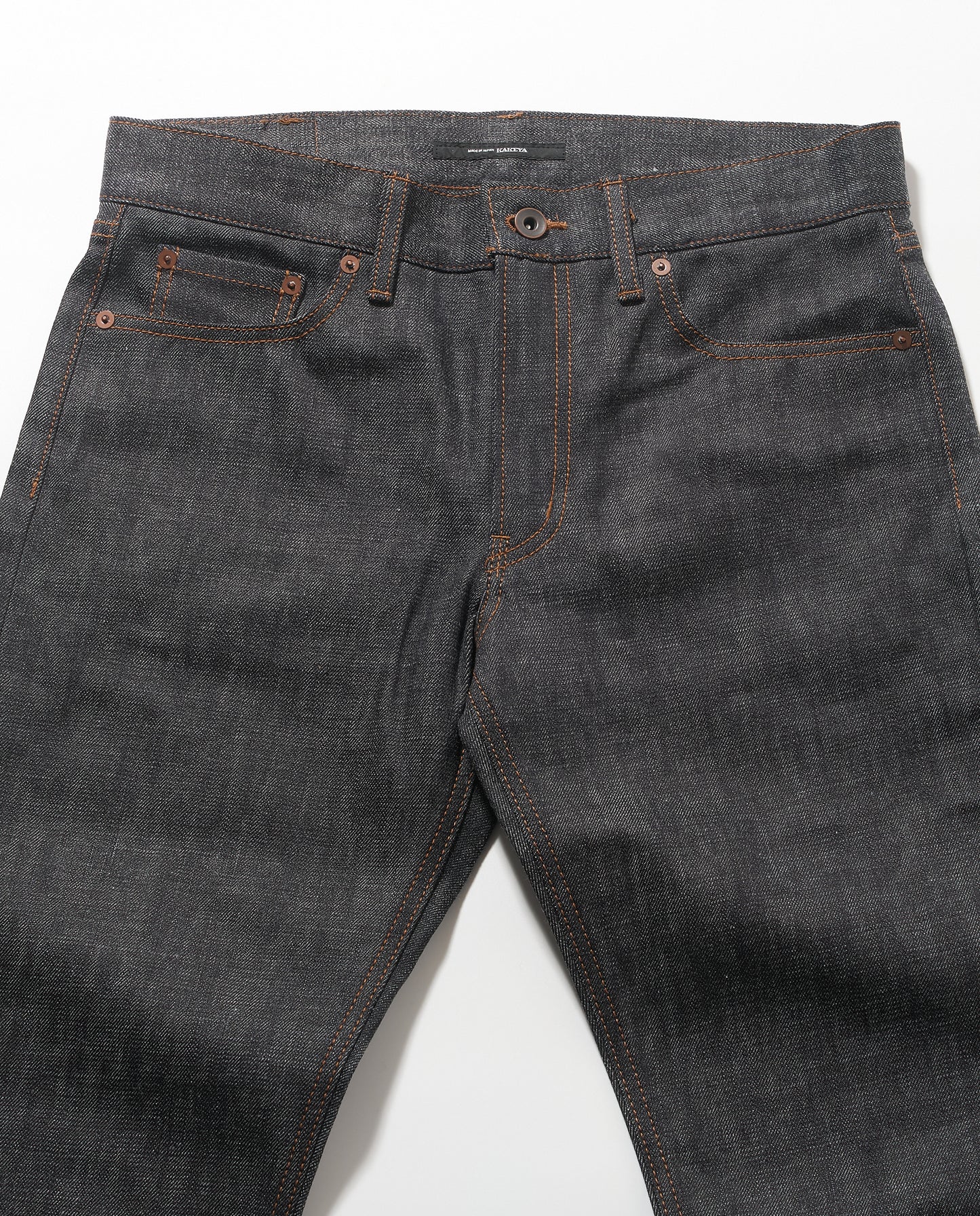802  Slim Straight  denim 14oz   (Non Wash) Made in Japan (KJ-302)  Puro スリムストレート   jeans 日本製 岡山デニム