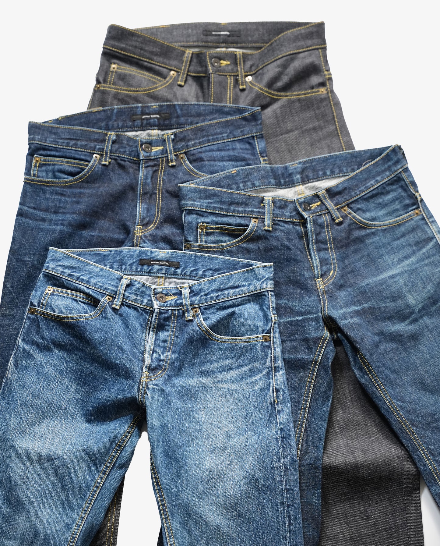 812  SLIM LOOPLENGTH 14oz  (Non Wash) Made in Japan (KS-202) ループレングス スリムストレート   jeans 日本製 岡山デニム