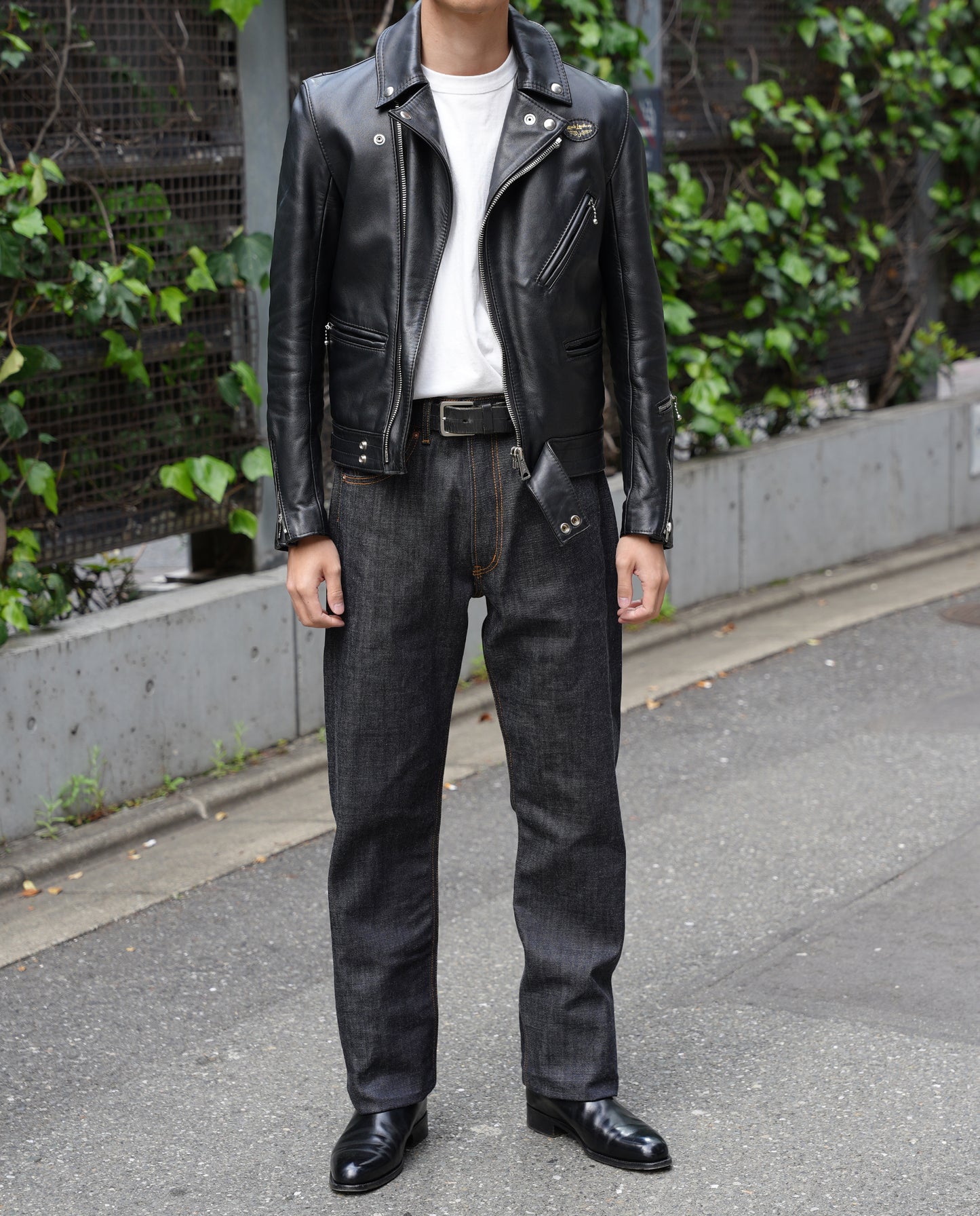 【予約販売】801 Classic Straight 14oz  (Non Wash) Made in Japan (KJ-101W) ストレート   jeans 日本製 岡山デニム
