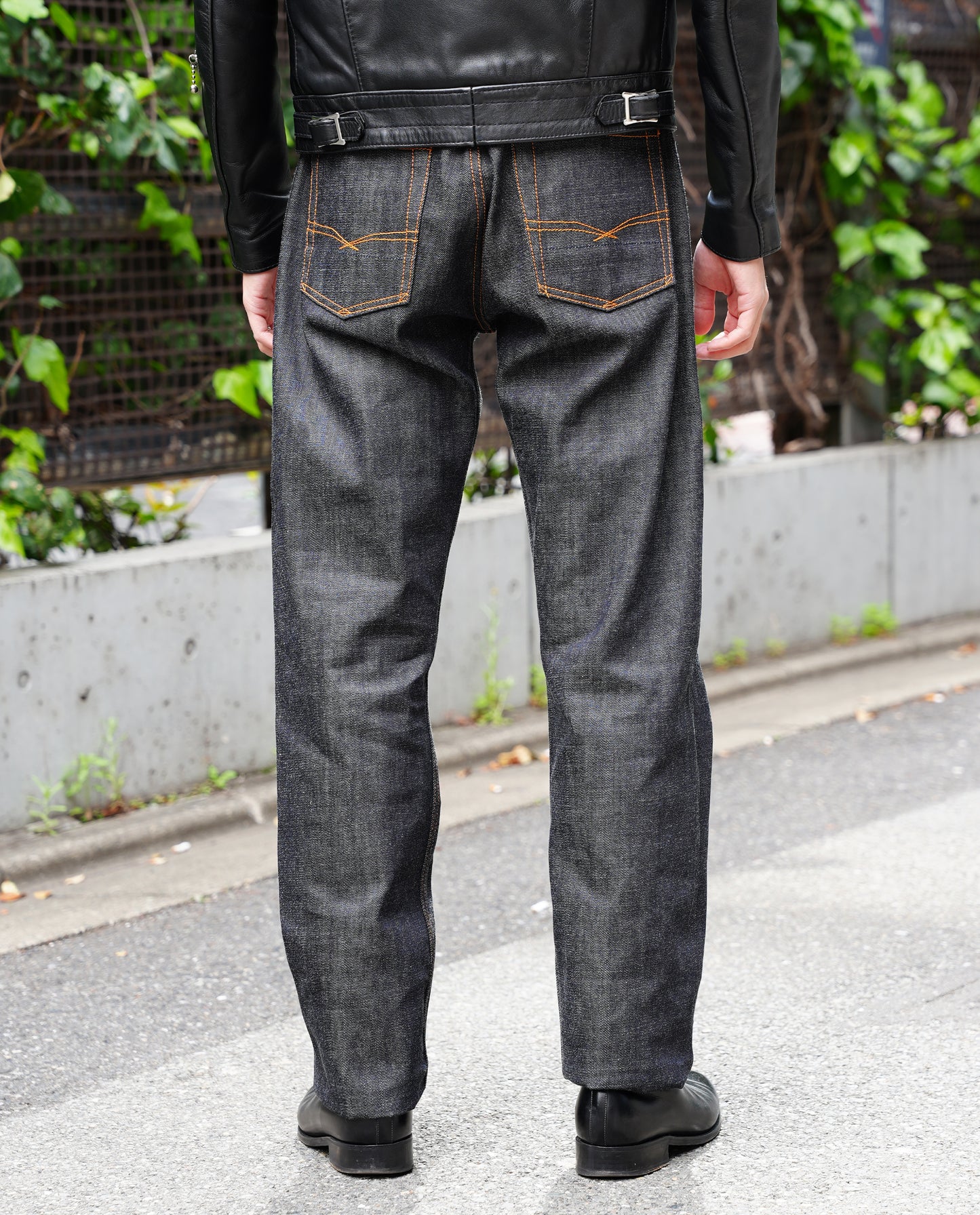 【予約販売】801 Classic Straight 14oz  (Non Wash) Made in Japan (KJ-101W) ストレート   jeans 日本製 岡山デニム