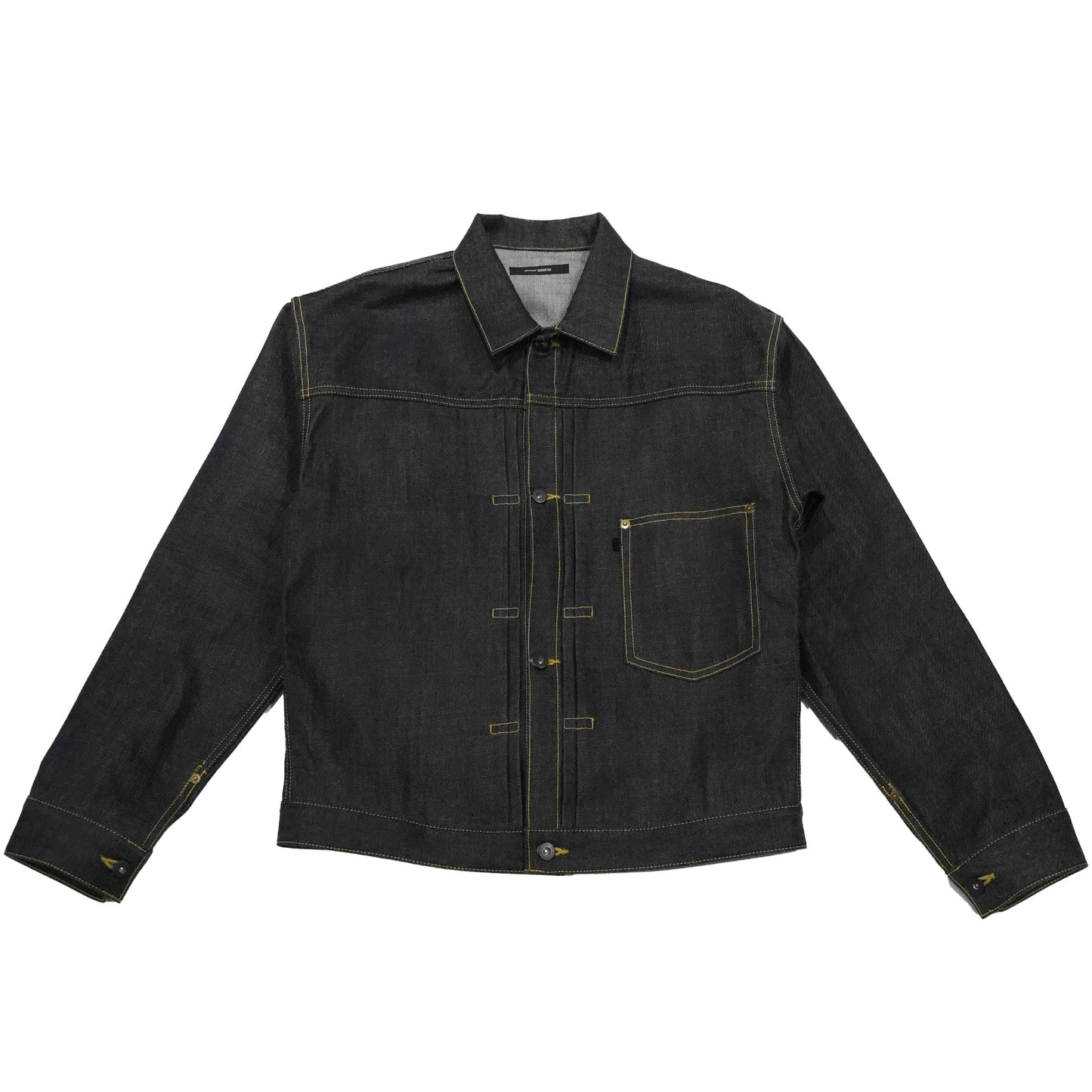 KJ8001 type1 Denim  jacket yellow stitch デニムジャケット トラッカージャケット イエローステッチ 日本製 岡山デニム Made in OKAYAMA